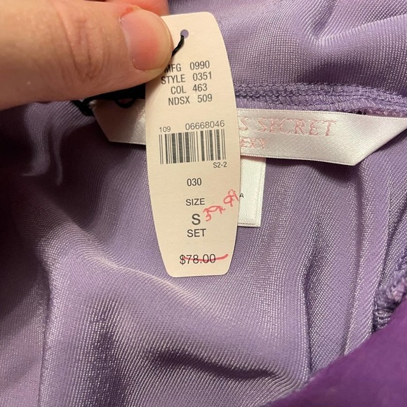 Victorias Secret Babydoll Velvet tank Top Small - Picture 5 of 7